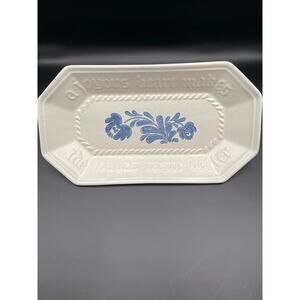 Vintage Pfaltzgraff Loaf Plate A Joyous Heart Makes The Loaves Taste Better